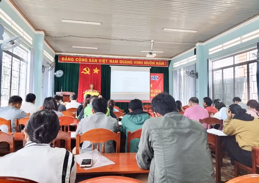 Quang cảnh lớp tập huấn. Ảnh: Như Nguyện Quang cảnh lớp tập huấn. Ảnh: Như Nguyện