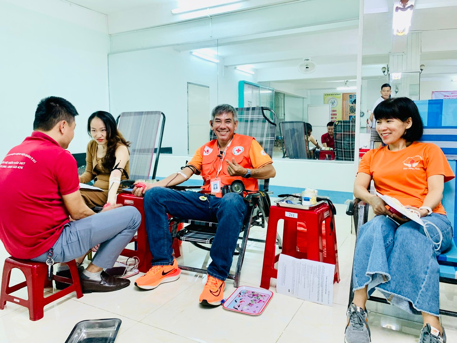 Sáng 29-6, tại Nhà Thiếu nhi TP. Pleiku (tỉnh Gia Lai), trên 700 người tham gia đăng ký hiến máu tình nguyện đợt 1 năm 2024. Ảnh: Như Nguyện Sáng 29-6, tại Nhà Thiếu nhi TP. Pleiku (tỉnh Gia Lai), trên 700 người tham gia đăng ký hiến máu tình nguyện đợt 1 năm 2024. Ảnh: Như Nguyện