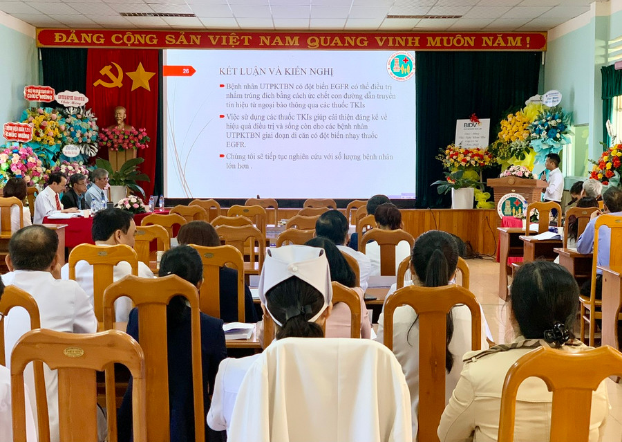 Quang cảnh Hội nghị Khoa học cấp cơ sở năm 2023 tại Bệnh viện Đa khoa tỉnh Gia Lai. Ảnh: Như Nguyện Quang cảnh Hội nghị Khoa học cấp cơ sở năm 2023 tại Bệnh viện Đa khoa tỉnh Gia Lai. Ảnh: Như Nguyện