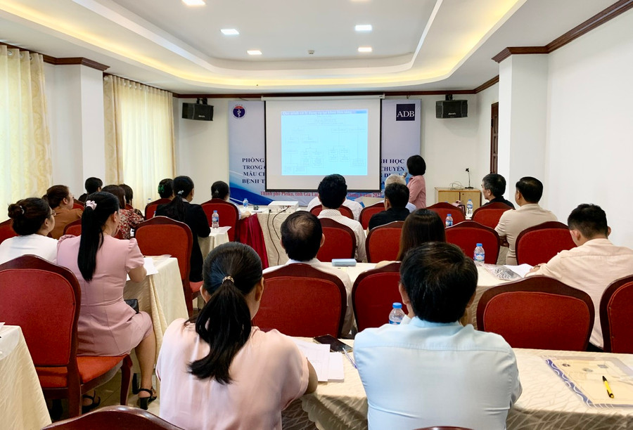 Quang cảnh lớp tập huấn. Ảnh: Như Nguyện Quang cảnh lớp tập huấn. Ảnh: Như Nguyện