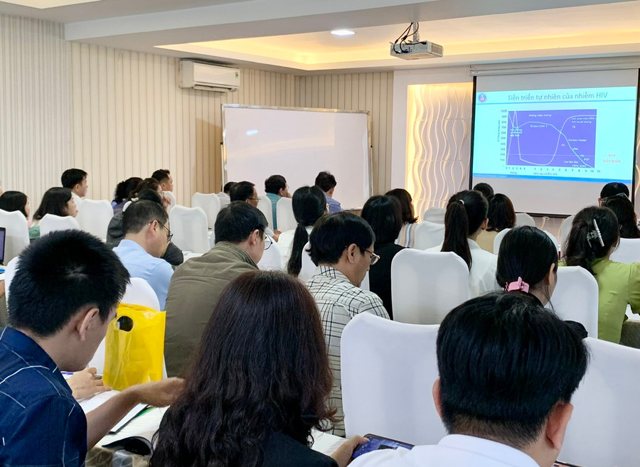 Quang cảnh lớp tập huấn. Ảnh: Như Nguyện