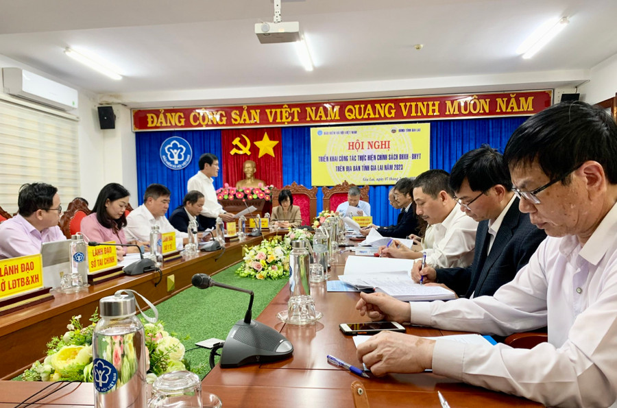 Quang cảnh buổi làm việc. Ảnh: Như Nguyện