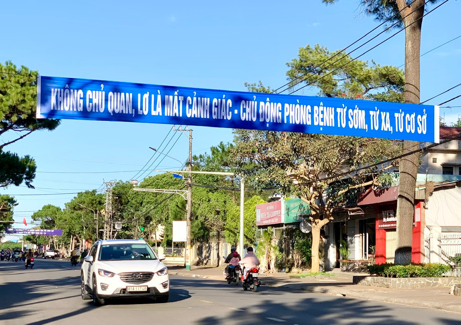 Gia Lai tăng cường các hoạt động truyền thông hưởng ứng Ngày Quốc tế phòng- chống dịch bệnh 27-12. Ảnh: Như Nguyện