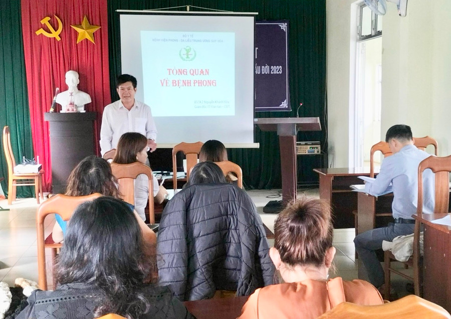 Quang cảnh lớp tập huấn. Ảnh: Như Nguyện