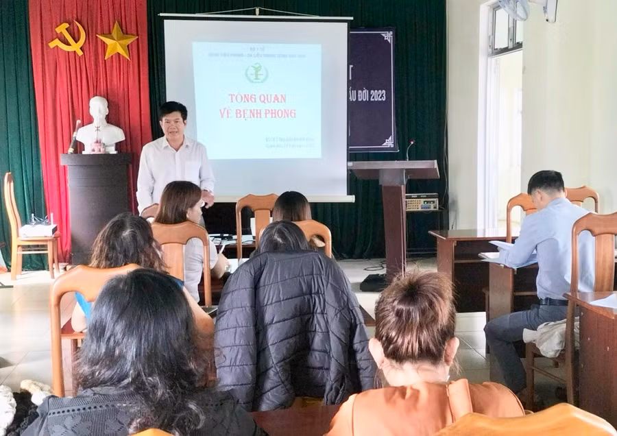 Quang cảnh lớp tập huấn. Ảnh: Như Nguyện