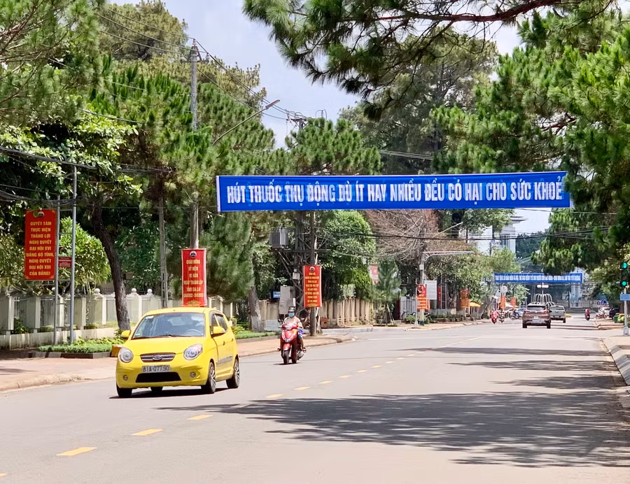 Gia Lai tăng cường truyền thông hưởng ứng Tuần lễ Quốc gia không thuốc lá. Ảnh: Như Nguyện