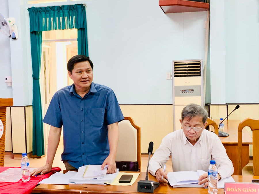 Ông Trương Văn Đạt- Phó Chủ tịch Thường trực HĐND tỉnh, Phó Trưởng đoàn giám sát phát biểu tại buổi giám sát. Ảnh: Như Nguyện Ông Trương Văn Đạt- Phó Chủ tịch Thường trực HĐND tỉnh, Phó Trưởng đoàn giám sát phát biểu tại buổi giám sát. Ảnh: Như Nguyện