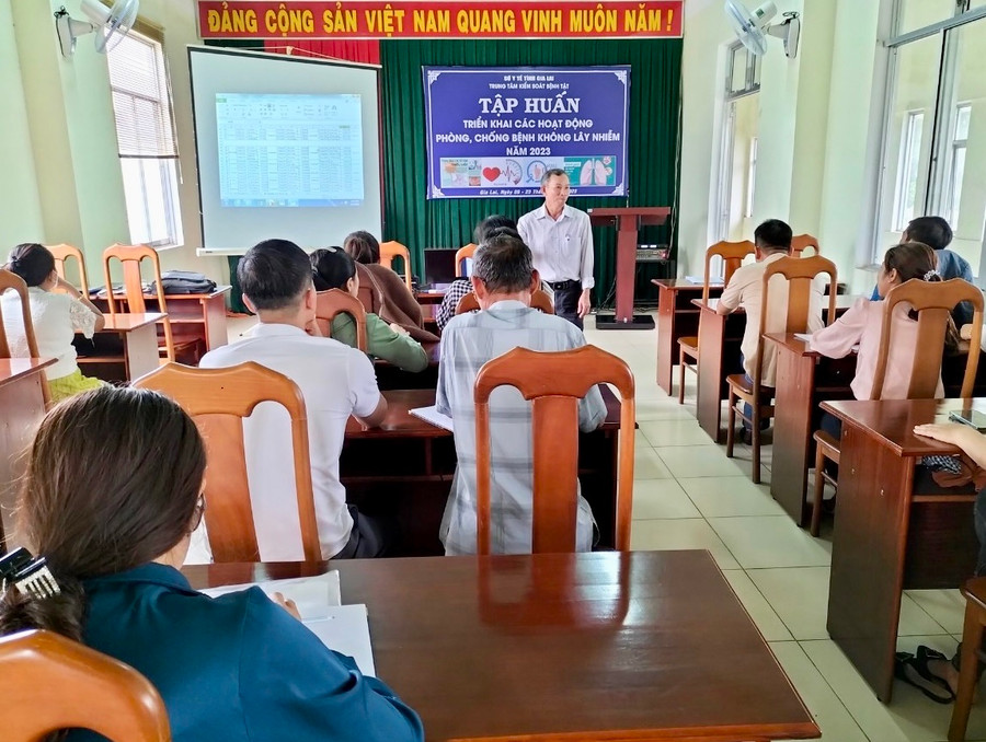 Quang cảnh lớp tập huấn. Ảnh: Như Nguyện Quang cảnh lớp tập huấn. Ảnh: Như Nguyện