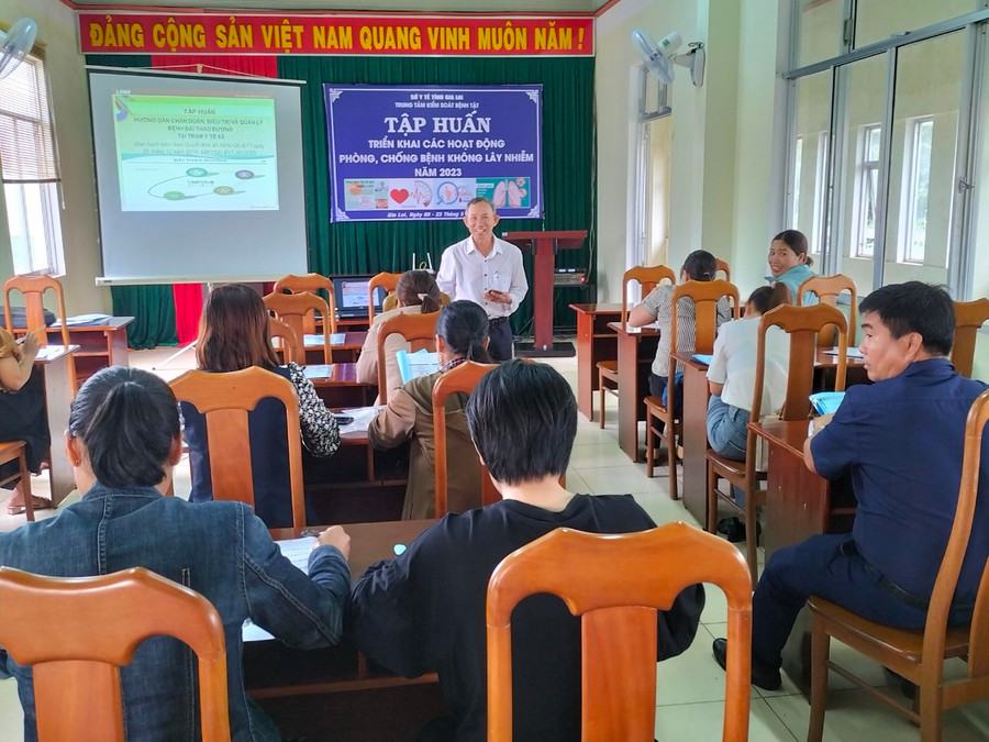 Quang cảnh lớp tập huấn. Ảnh: Như Nguyện Quang cảnh lớp tập huấn. Ảnh: Như Nguyện