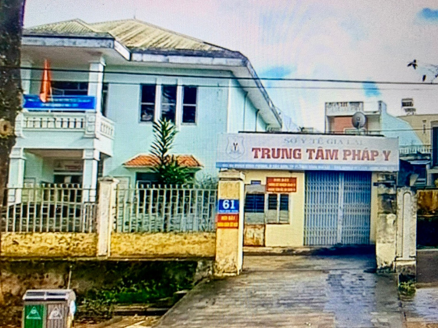Trung tâm Pháp y Gia Lai. Ảnh: Như Nguyện