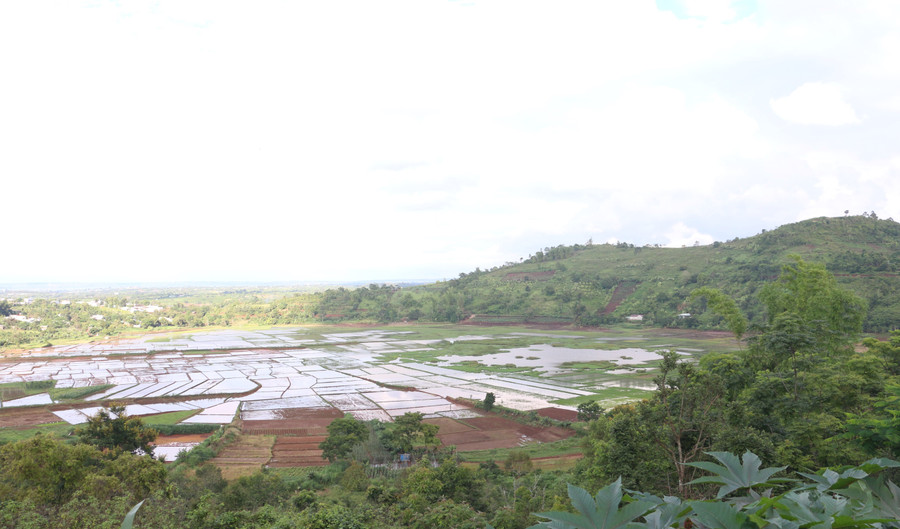 Các thung lũng hoa, thung lũng nông nghiệp sẽ là điểm nhấn cho các đô thị ven đô. Ảnh: Quang Tấn