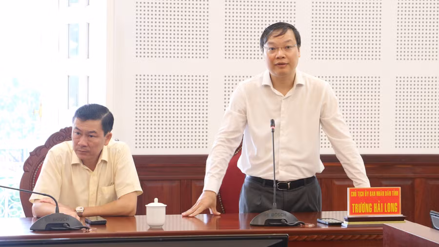 Phó Bí thư Tỉnh ủy, Chủ tịch UBND tỉnh Gia Lai Trương Hải Long được điều động, bổ nhiệm giữ chức Thứ trưởng Bộ Nội vụ. Ảnh: Q.T