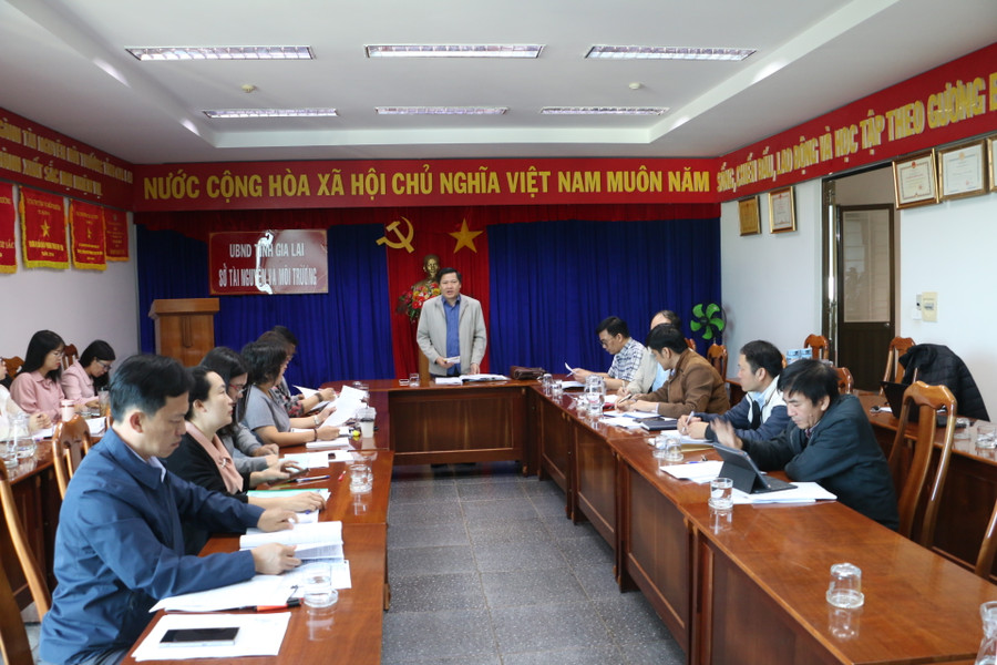 Quang cảnh buổi khảo sát. Ảnh: Quang Tấn