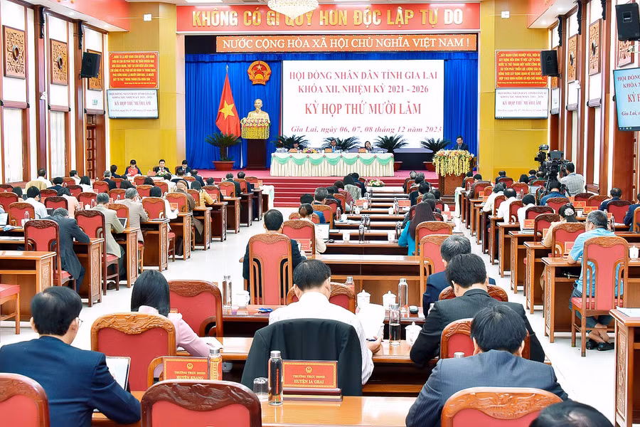 Quang cảnh kỳ họp. Ảnh: Đức Thụy