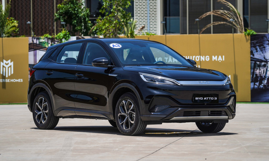 BYD Atto 3 sở hữu ngoại hình trẻ trung phù hợp với xu hướng hiện nay. Ảnh: ST