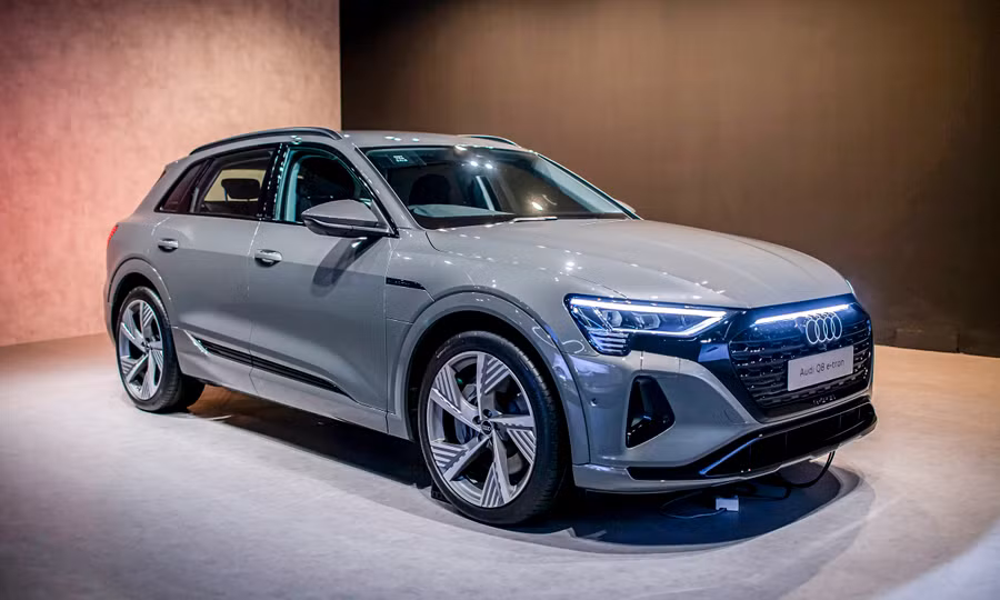 Q8 e-tron là mẫu SUV lớn và cao cấp nhất của hãng Audi. Ảnh: ST Q8 e-tron là mẫu SUV lớn và cao cấp nhất của hãng Audi. Ảnh: ST