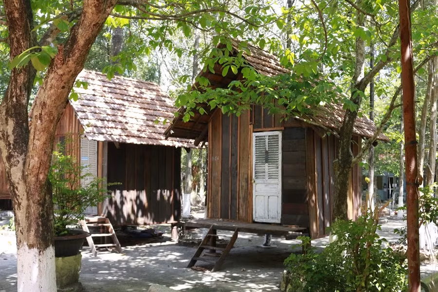 Thiền viện Phước Sơn (xã Phước Tân, TP. Biên Hòa, tỉnh Đồng Nai) là một trong những địa điểm phổ biến được giới trẻ lựa chọn để đăng ký và tham gia khoá thiền. Ảnh: theravada.vn