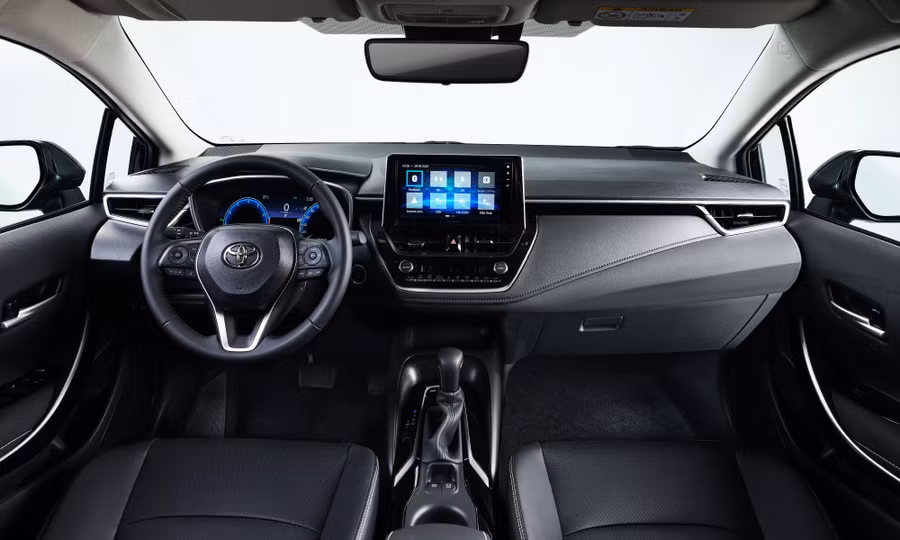Toyota Corolla Altis 2023 mang đến một khoang lái ngập tràn tiện nghi cho người dùng. Ảnh: ST