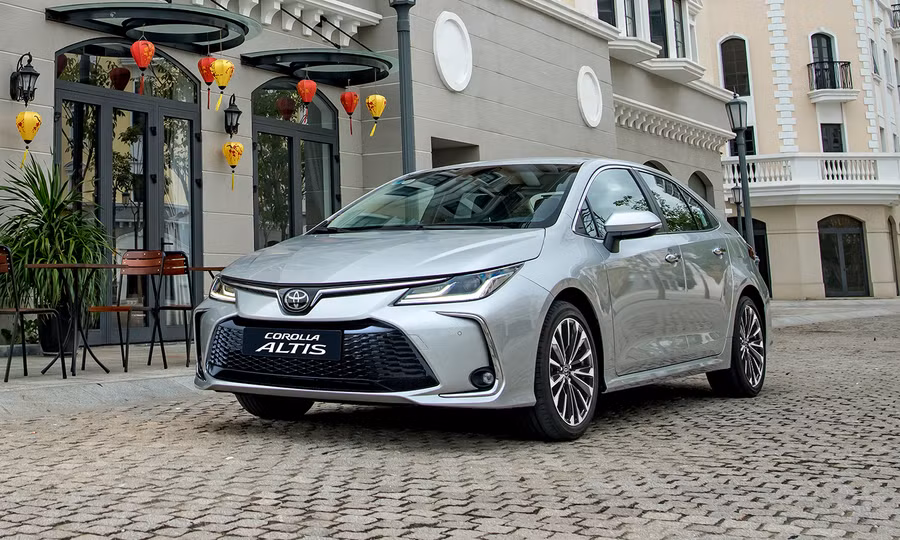 Toyota Corolla Altis 2023 với thiết kế ngoại hình sang trọng, lịch lãm. Ảnh: ST
