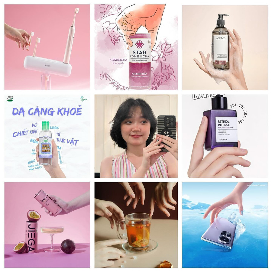 Phan Thùy và một vài dự án lớn đã tham gia. Ảnh: NVCC Phan Thùy và một vài dự án lớn đã tham gia. Ảnh: NVCC