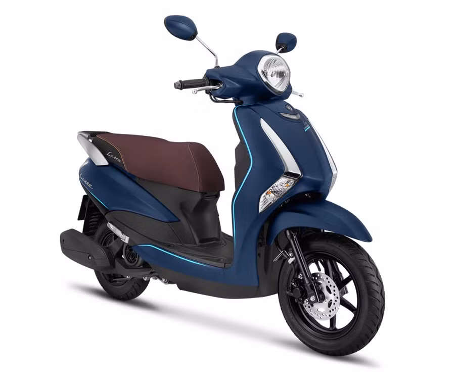 Yamaha Latte phiên bản giới hạn màu xanh đen. (Nguồn: Yamaha)