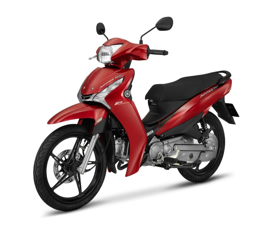 Jupiter Finn màu Đỏ-đen. Ảnh: Yamaha