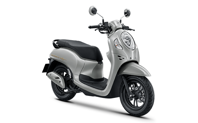Honda Scoopy đen bạc. (Nguồn: Honda)