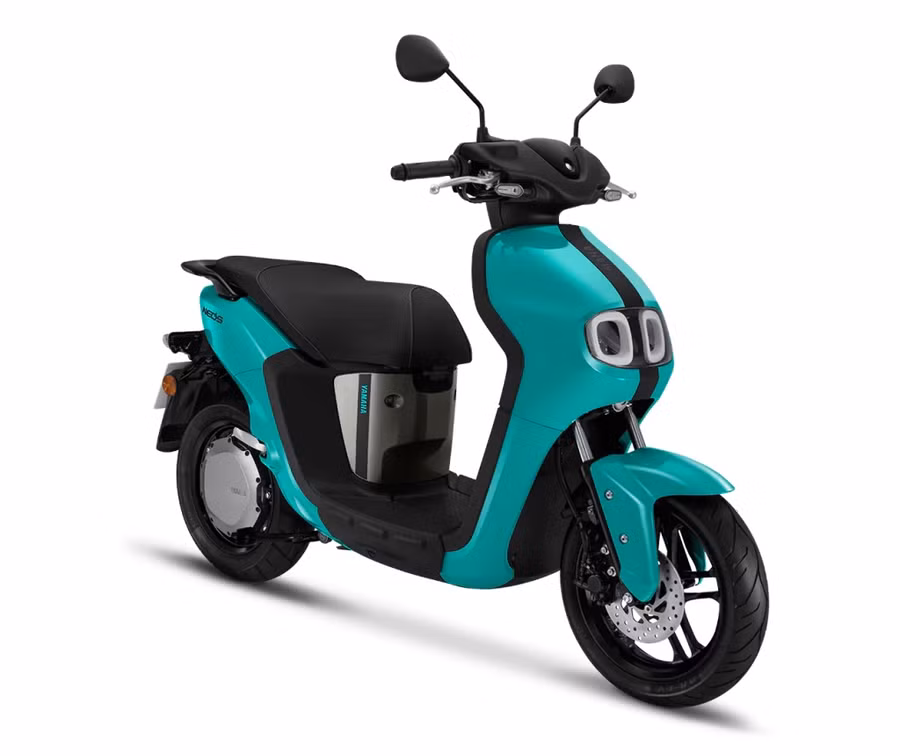 Xe điện Yamaha Neo's màu xanh. Nguồn: Yamaha