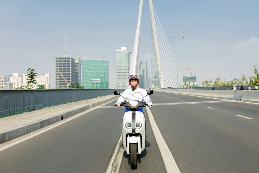 Xe điện Yamaha Neo&apos;s màu Trắng. Nguồn: Yamaha