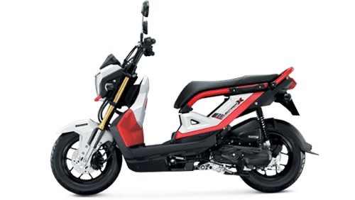 Zoomer X màu đỏ. (Nguồn: Honda) Zoomer X màu đỏ. (Nguồn: Honda)