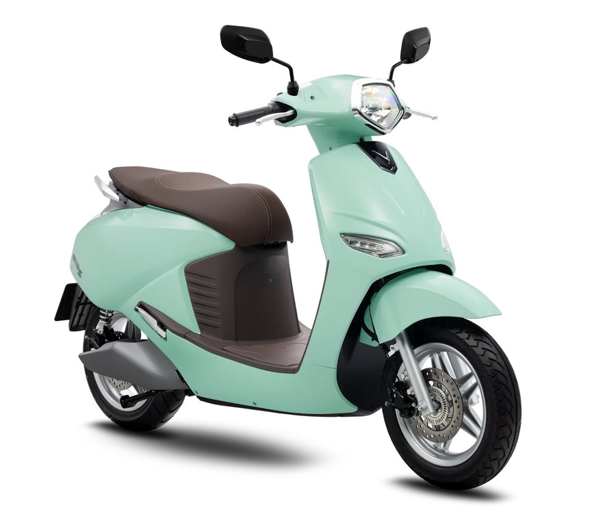 Vinfast Vento S màu xanh ngọc nữ tính. (Nguồn: Vinfast)