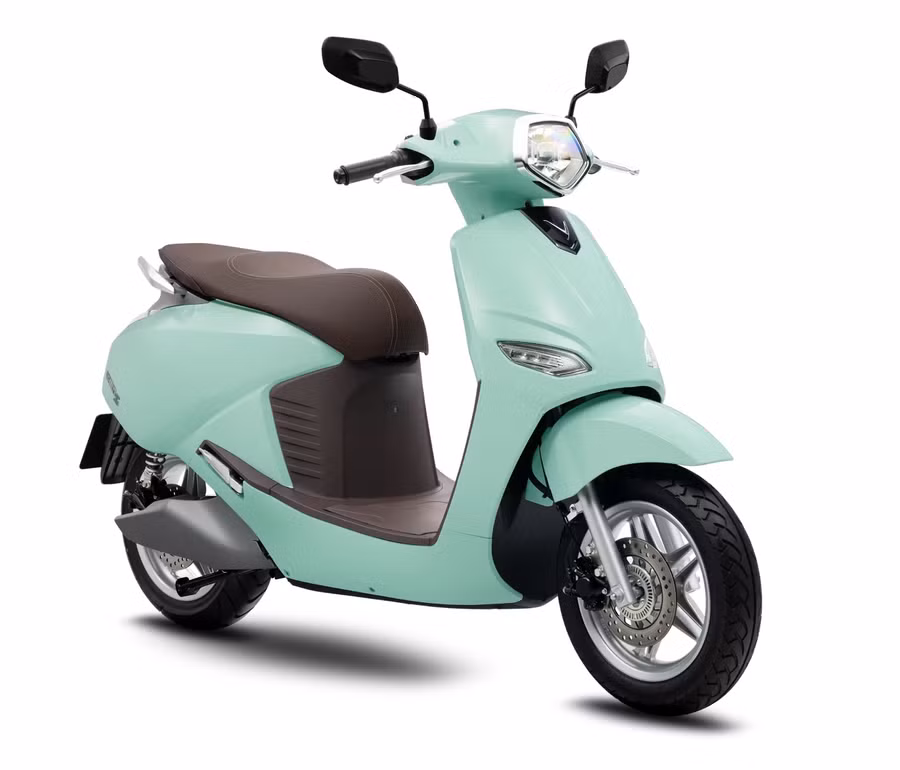 Vinfast Vento S màu xanh ngọc nữ tính. (Nguồn: Vinfast)