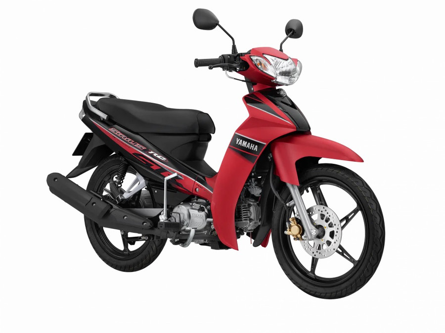Yamaha Sirus vàng đúc-màu đỏ. Ảnh: Yamaha