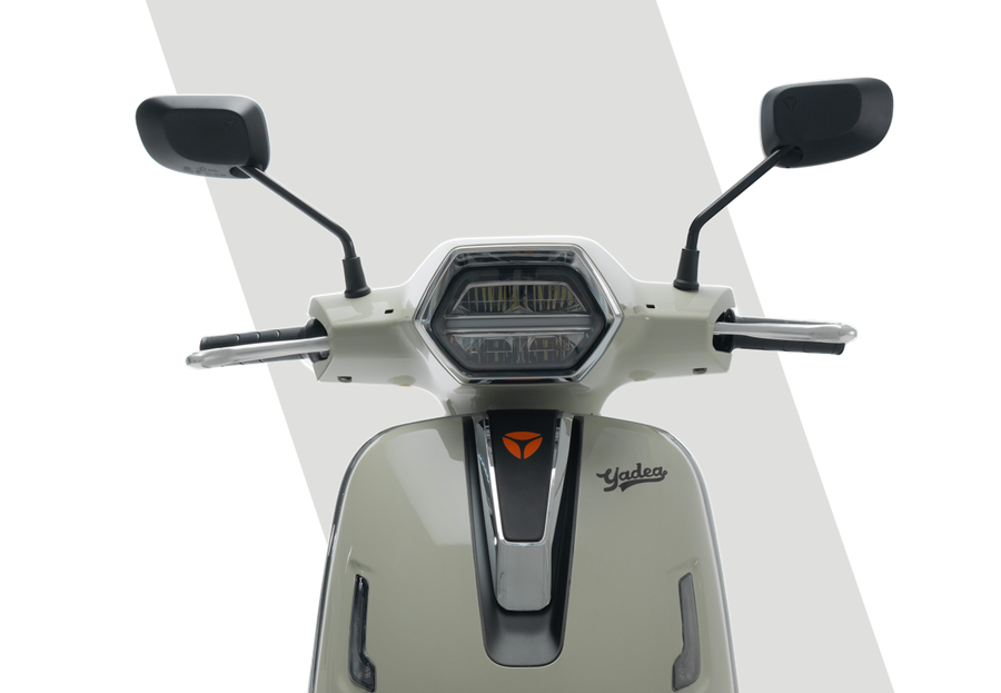 Đèn xi nhan tích hợp âm thanh.(Nguồn: Yadea) Đèn xi nhan tích hợp âm thanh.(Nguồn: Yadea)