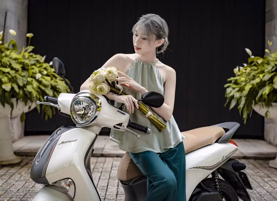 Janus trắng trẻ trung hiện đại. Ảnh: Yamah Janus trắng trẻ trung hiện đại. Ảnh: Yamah