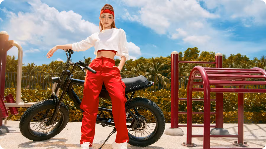 Vinfast Drgnfly màu đen bóng. (Nguồn: Vinfast)