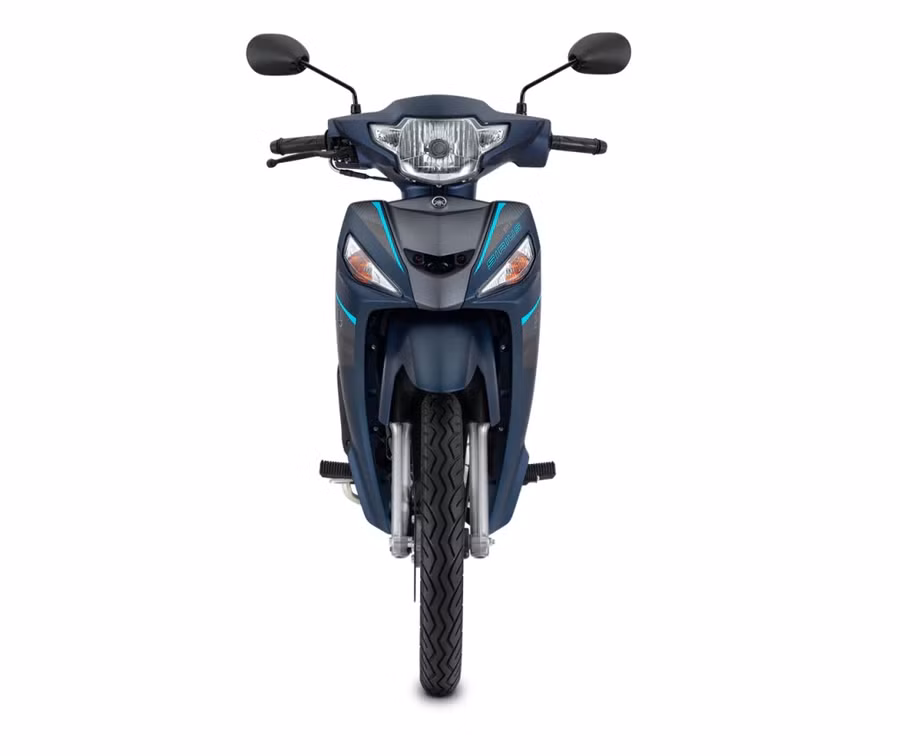 Hai đèn định vị Sirius FI 2024 được gom lại đặt kề với cụm đèn pha (Nguồn: Yamaha)