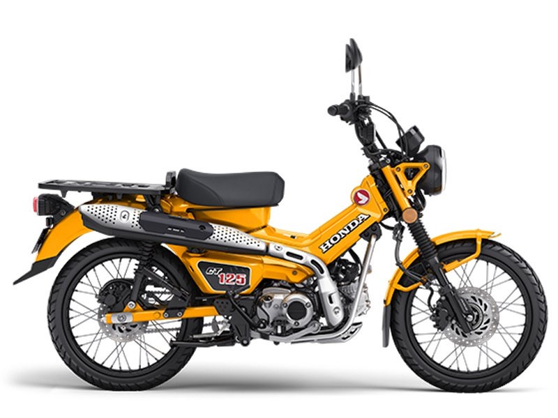 Honda CT125 màu vàng. (Nguồn: Honda) Honda CT125 màu vàng. (Nguồn: Honda)