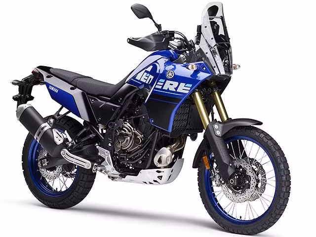 Tenere 700 màu xanh dương. (Nguồn: Yamaha)