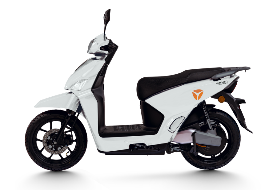 Yadea Voltguard màu trắng. (Nguồn: Yadea) Yadea Voltguard màu trắng. (Nguồn: Yadea)