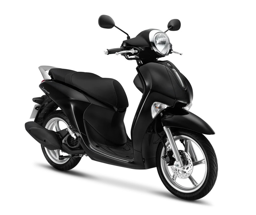 Yamaha Janus màu đen. (Nguồn: Yamaha)