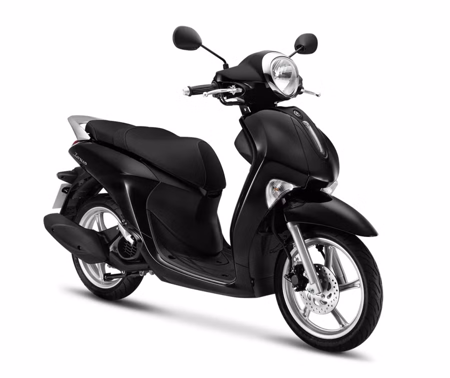 Yamaha Janus màu đen. (Nguồn: Yamaha)