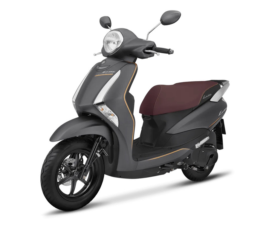 Yamaha Latte phiên bản giới hạn màu xám đen. (Nguồn: Yamaha)