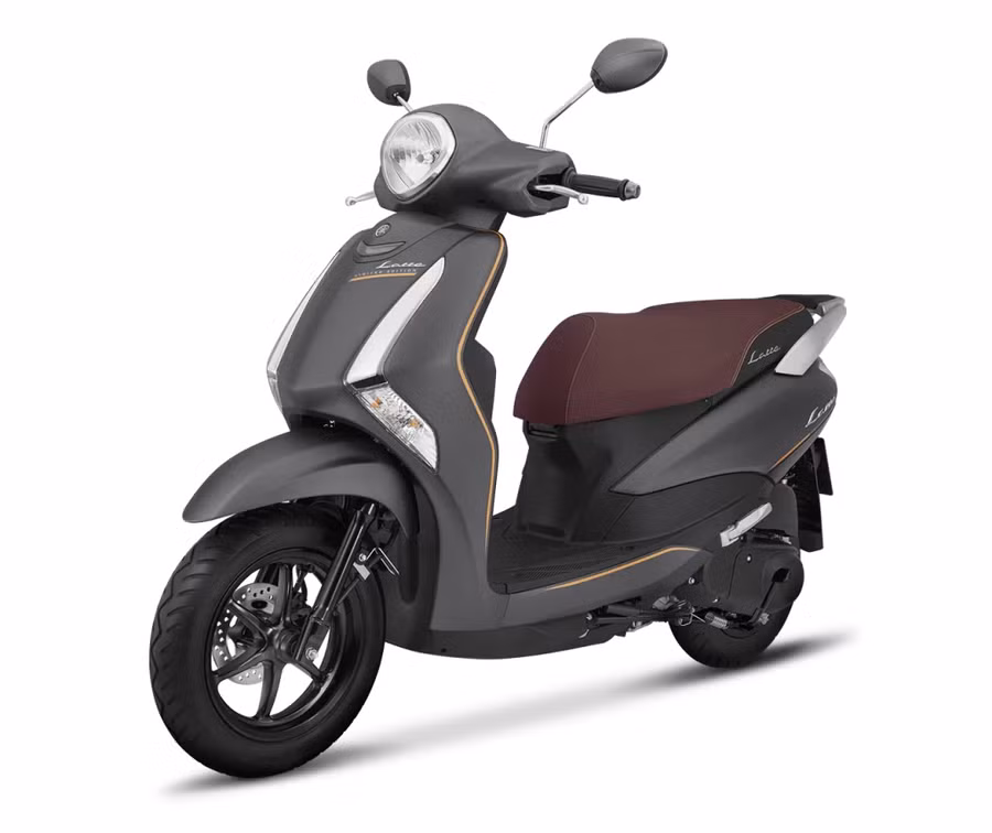 Yamaha Latte phiên bản giới hạn màu xám đen. (Nguồn: Yamaha)