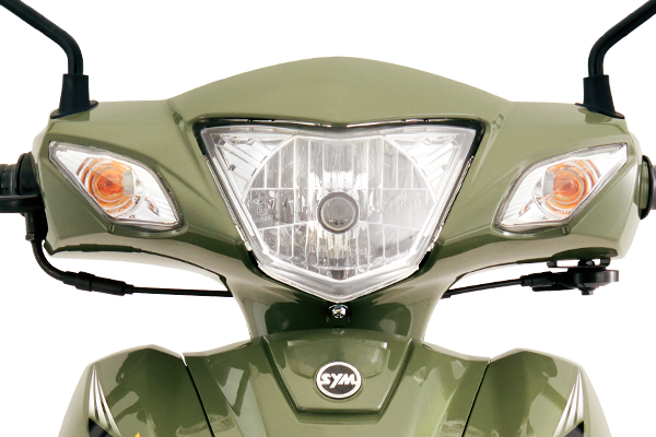 Đèn xe Elegant Sport 50cc. (Nguồn: SYM)