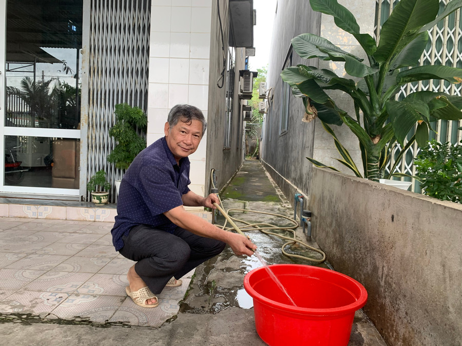 Sở Tài nguyên và Môi trường yêu cầu các địa phương tuyên truyền nâng cao nhận thức của cán bộ các cấp và cộng đồng dân cư về giá trị của nước. Ảnh: Nhật Hào