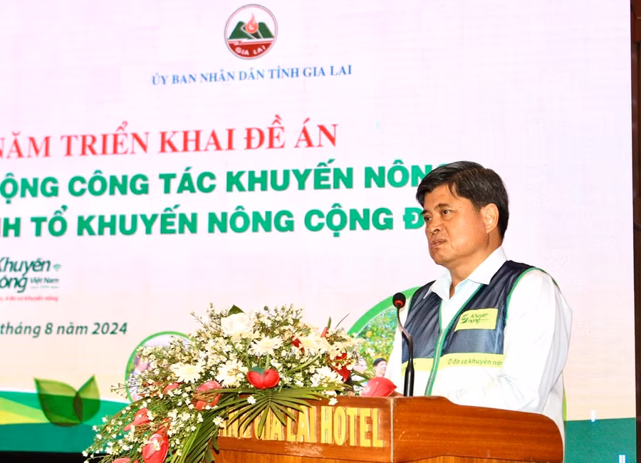 Thứ trưởng Bộ Nông nghiệp và PTNT Trần Thanh Nam phát biểu tại hội nghị. Ảnh: Nhật Hào