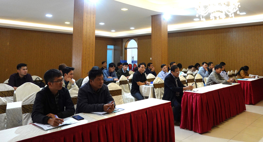 Các đại biểu tham gia lớp tập huấn. Ảnh: Hồng Thương