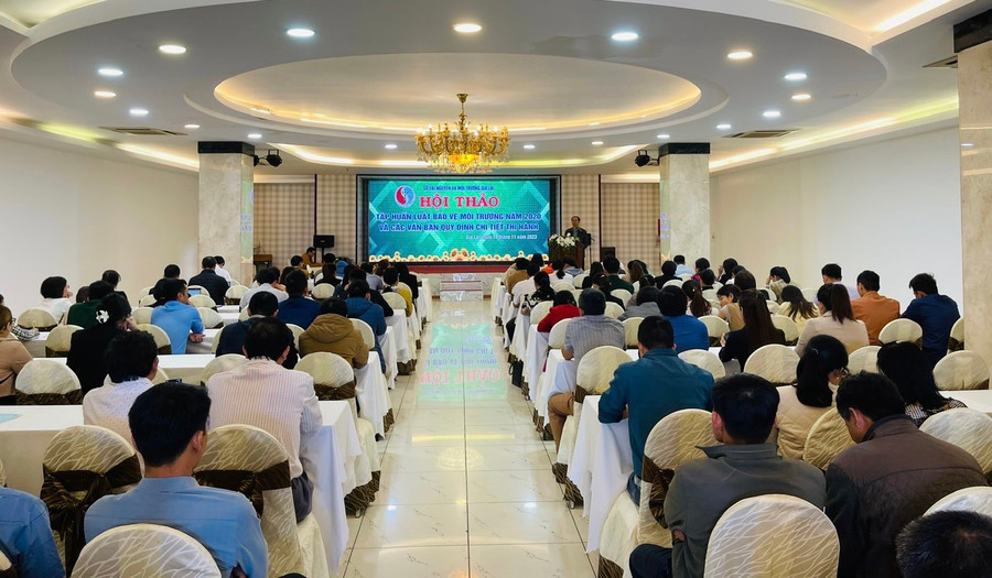 .Quang cảnh buổi tập huấn. Ảnh: Nhật Hào .Quang cảnh buổi tập huấn. Ảnh: Nhật Hào