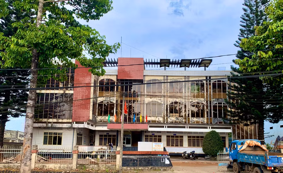 Hình ảnh trụ sở Văn phòng Đăng ký đất đai tỉnh Gia Lai. Ảnh: Nhật Hào